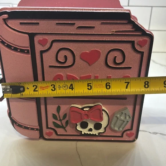 For Her Vanity SPELL BOOK PINK MAKEUP ORGANIZER - Picture 13 of 14